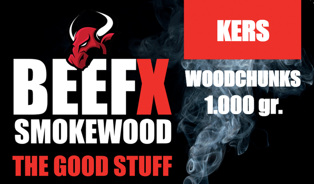 BEEFX Smokewood BEEFX - Smokewood Kers Chunks 1 kg