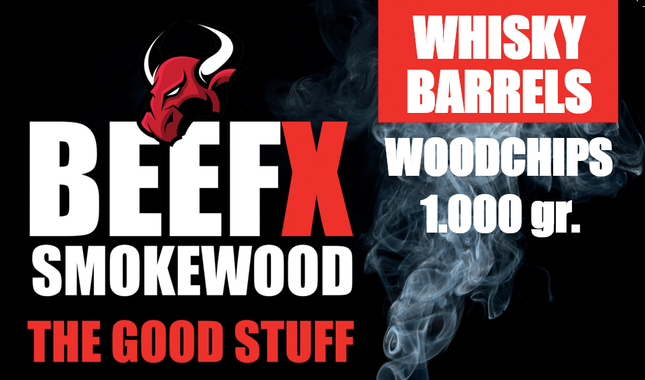 BEEFX Smokewood BEEFX - Smokewood Whisky Chips 1 kg
