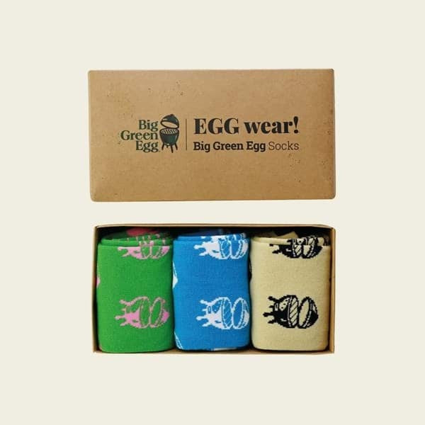 Big Green Egg Big Green Egg 3-pack sokken 43-46