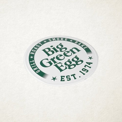 Big Green Egg Big Green Egg Est. 1974 Round White Sign