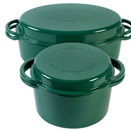 Big Green Egg Big Green Egg Green Dutch Oven Round