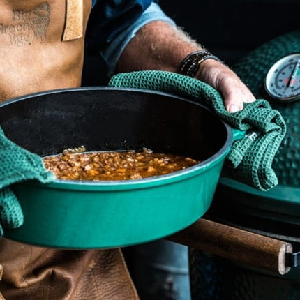 Big Green Egg Big Green Egg Green Dutch Oven Round