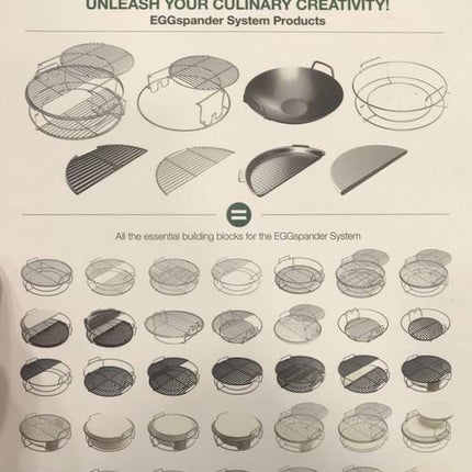 Big Green Egg Big Green Egg Half convEGGtor Stone