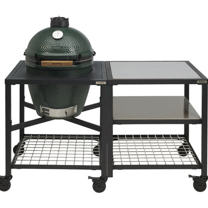 Big Green Egg Big Green Egg - Large in Egg Frame + Expansion Frame Full RVS
