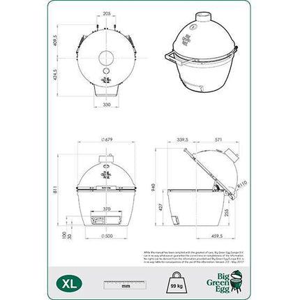 Big Green Egg Big Green Egg - XLarge