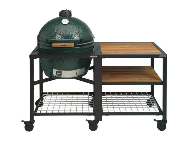 Big Green Egg Big Green Egg - XLarge in Egg Frame & Expansion Frame Wood & Grid