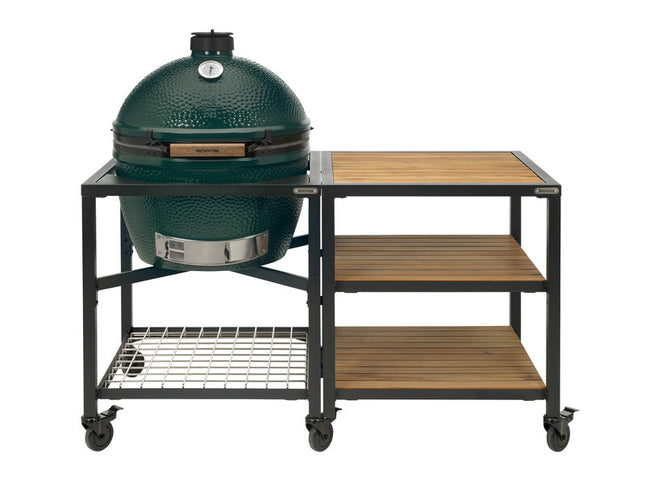 Big Green Egg Big Green Egg - XLarge in Egg Frame & Expansion Frame Wood