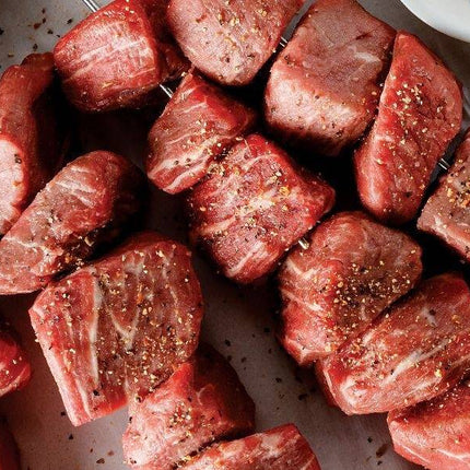 Black Angus Beef Black Angus Beef - Ossenhaas Spiesen 5 stuks gemarineerd