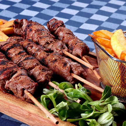 Black Angus Beef Black Angus Beef - Ossenhaas Spiesen 5 stuks gemarineerd