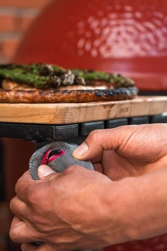 DIRTY JACK DIRTY JACK - Kookdoek Charcoal - Steel Blue label