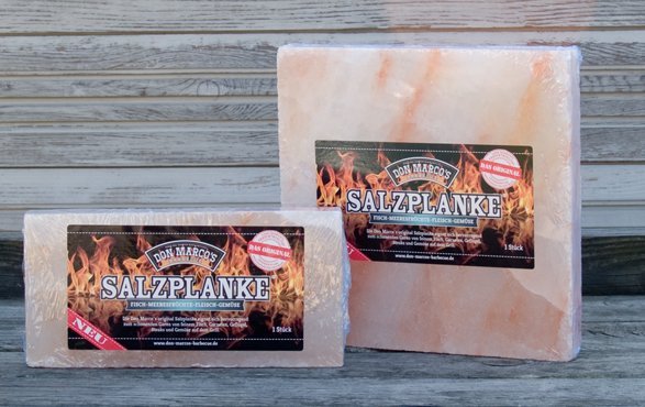 Don Marco's Barbecue Don Marco's Barbecue - Zoutplank Large - 20x20x2.5cm