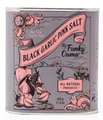 Black Garlic Pink Salt 320 gram