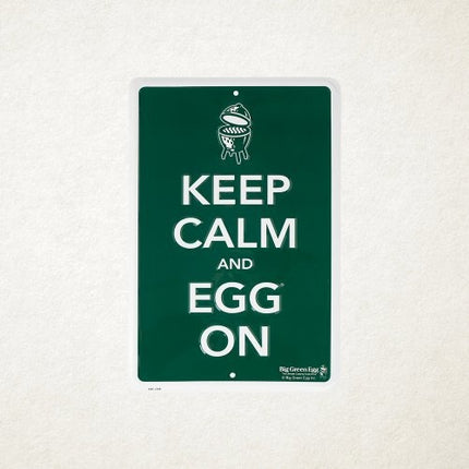 Green Sign Keep Calm and Egg On