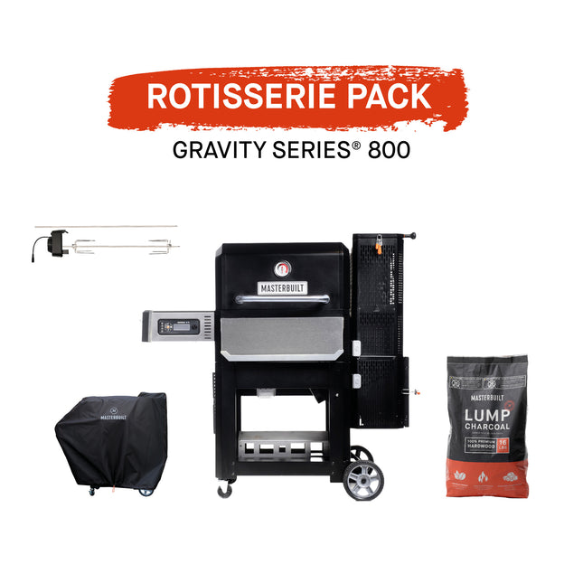 Gravity Series 800 with Rotisserie Pack