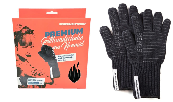 Premium Grill Handschoenen Aramide zwart