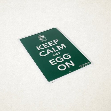 Green Sign Keep Calm and Egg On