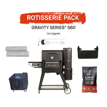 Gravity Series 560 with Rotisserie Pack