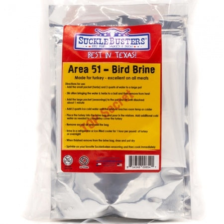 Area 51 Bird Brine Kit for Turkey