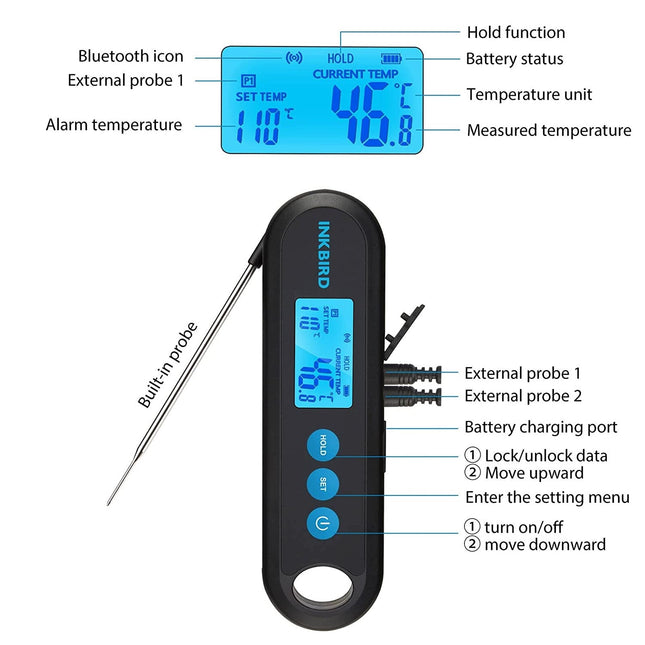 IHT-2PB Bluetooth thermometer