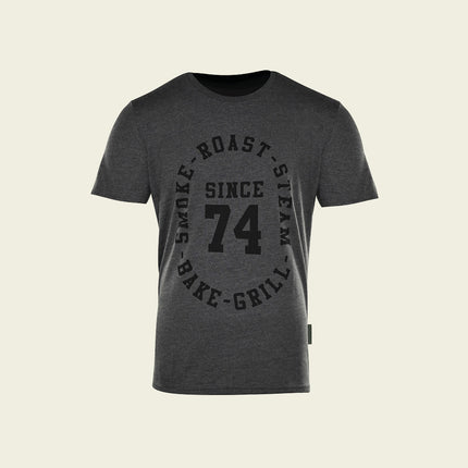 T-Shirt - Since ‘74 - Houtskoolgrijs