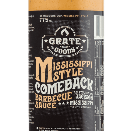 Mississippi Comeback Barbecuesaus