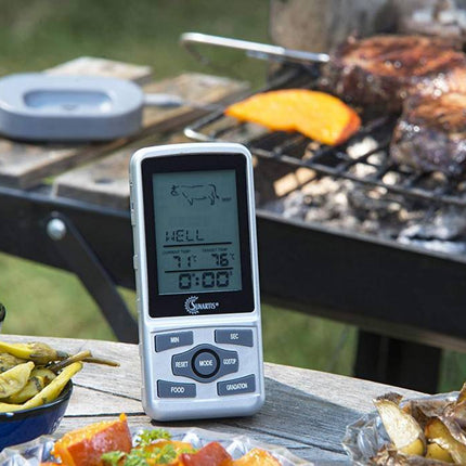Sunartis vlees-en bbq thermometer met timer