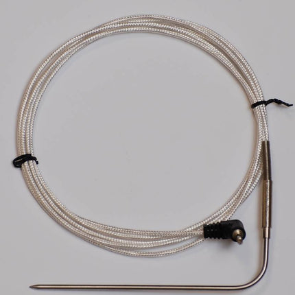 High temperature meat probe with straight plug