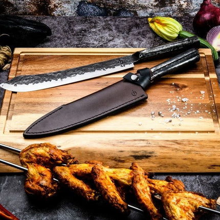 Forged Forged - Leren hoes Koksmes