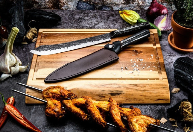 Forged Forged - Leren hoes Koksmes