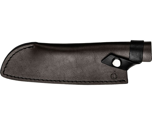 Forged Forged - Leren hoes Santokumes 18 cm