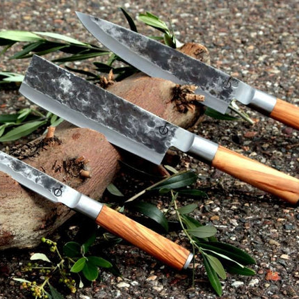 Forged Forged - Olive 3-delige messenset