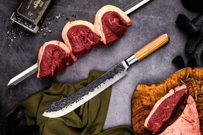 Forged Forged - Olive Butcher Knife