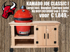 Fraaii Buitenkeukens Douglas buitenkeuken incl. KamadoJoe Classic 1