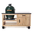 Fraaii Buitenkeukens Eiken tafel compact