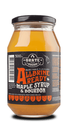 Grate Goods Grate Goods - AllBrine Ready Maple & Bourbon incl injector