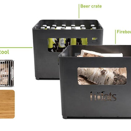 HÖFATS HÖFATS Beer Box Vuurkorf