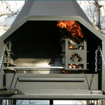 Home Fires Braai Home Fires Braai - Supreme de luxe 800 Vrijstaand compleet