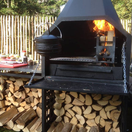 Home Fires Braai Home Fires Braai - Supreme de luxe 800 Vrijstaand compleet