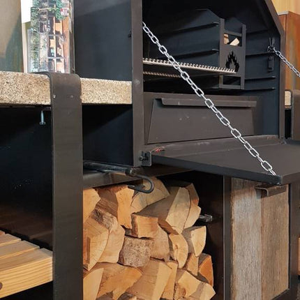 Home Fires Braai Home Fires Braai - Supreme de luxe 800 Vrijstaand compleet