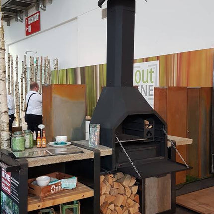 Home Fires Braai Home Fires Braai - Supreme de luxe 800 Vrijstaand compleet