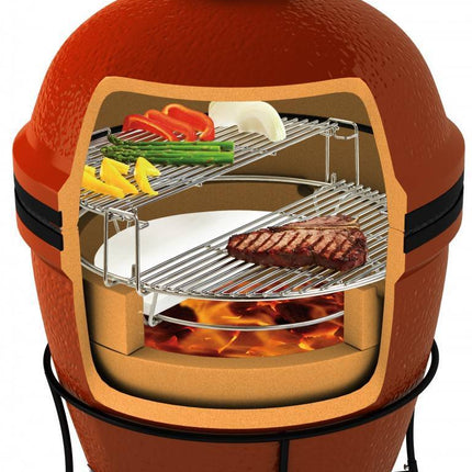 Kamado Joe Kamado Joe - Half Moon Deflector Plates - Classic Joe ®