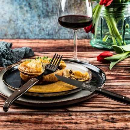 Laguiole Laguiole - Luxury Line Steakmessen Wengé Zwart