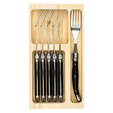 Laguiole Laguiole - Premium Line Vorken Zwart 1.8mm