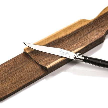 Laguiole Laguiole - Worstplankje Acaciahout met Zwart mes