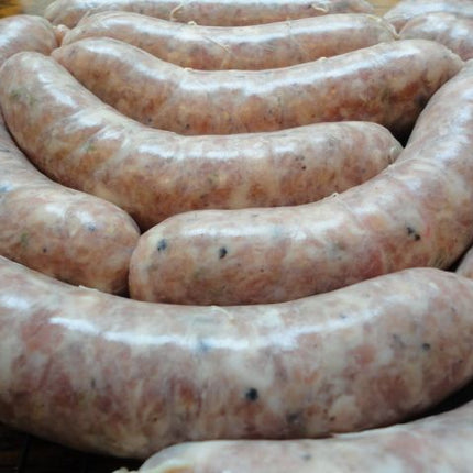 L.R. Italiaanse wijnen en delicatessen Wiel van Italiaanse BBQ-worstjes (Salsiccia) NATUREL