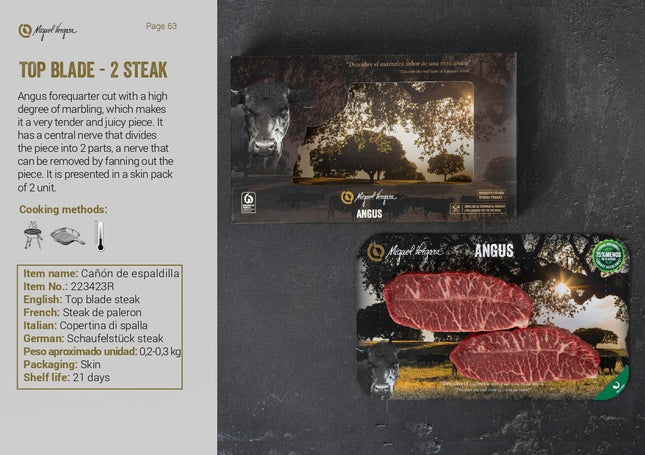 Miguel Vergara Angus Miguel Vergara Angus - Sukade - 2 stuks ca. 300 gram