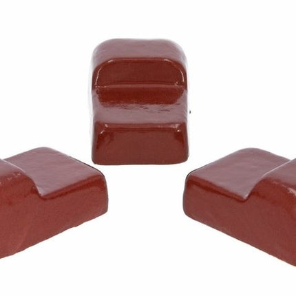 Monolith Monolith Keramische voetjes 3 stuks - rood
