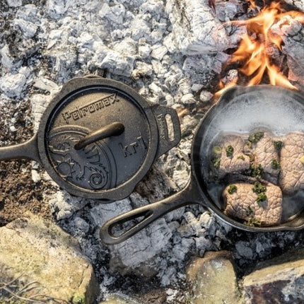 Petromax Petromax - Gietijzeren Steelpan met deksel