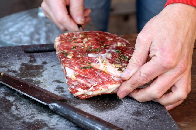 Platte Valley Black Angus Black Angus Beef - Short Ribs heel