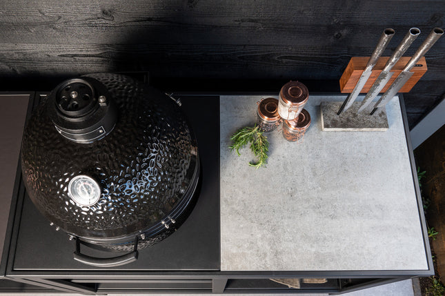 Roostr Buitenkeukens Basis set Dekton Kreta